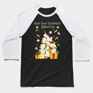 Hap Hap Happiest Christmas Baseball T-Shirt